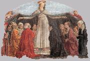 GHIRLANDAIO, Domenico Madonna of Mercy gh oil painting artist